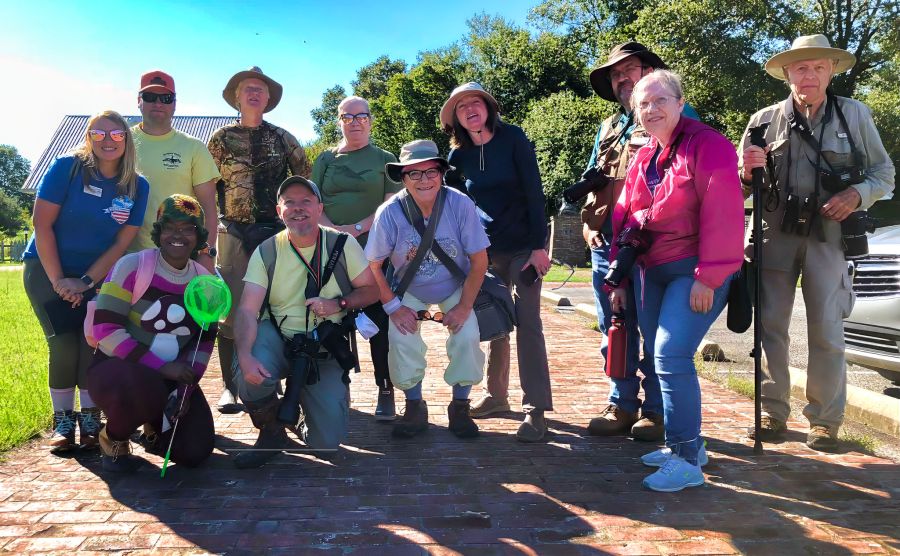 LMN-NE Volunteers NABA Butterfly count group photo